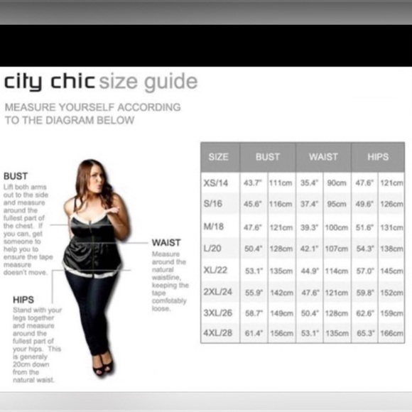 City chic black dress size 18W - Picture 6 of 6